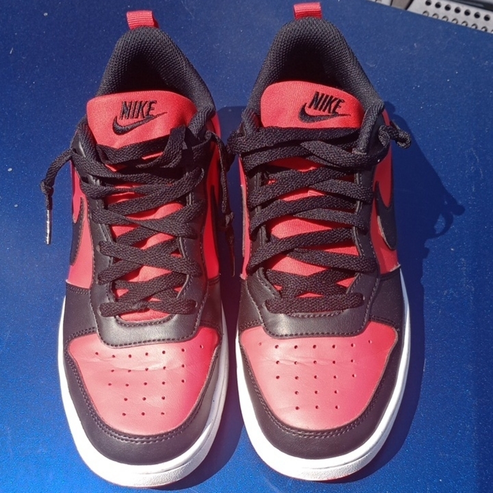Nike Red and Black Sneakers
